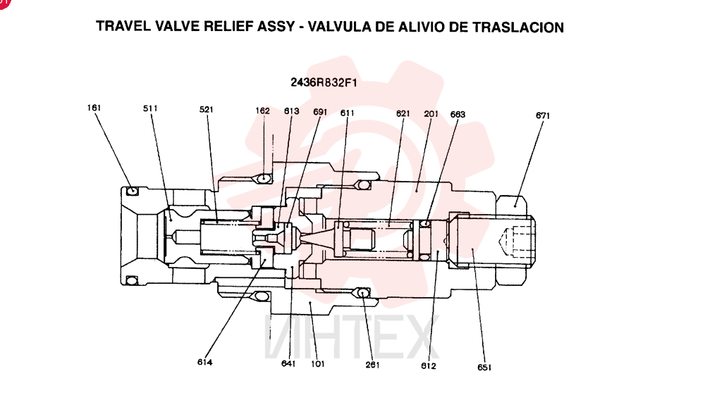VALVE 2436R832F1
