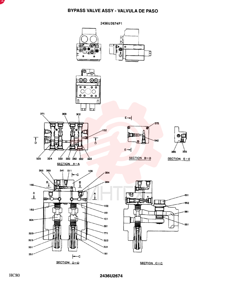 VALVE 2436U2674F1