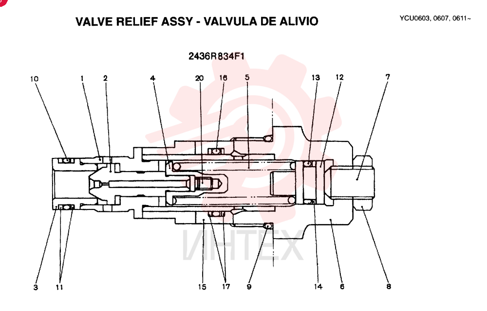 VALVE 2436R834F1