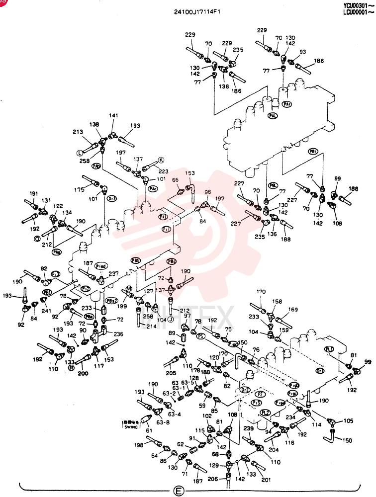 CONTROL LINES, REMOTE 24100J17114F1 (4)