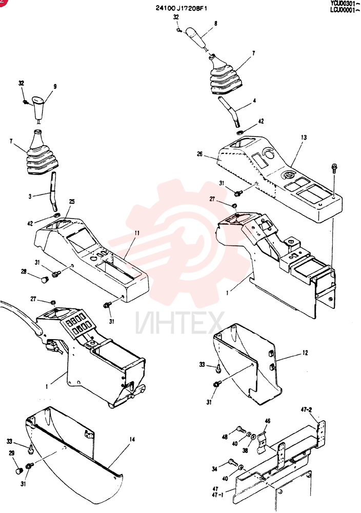 CONTROLS, OPERATORS 24100J17208F1 (2)