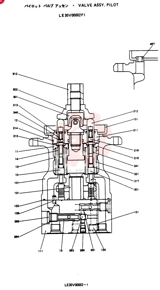 PILOT VALVE LE30V00002F1