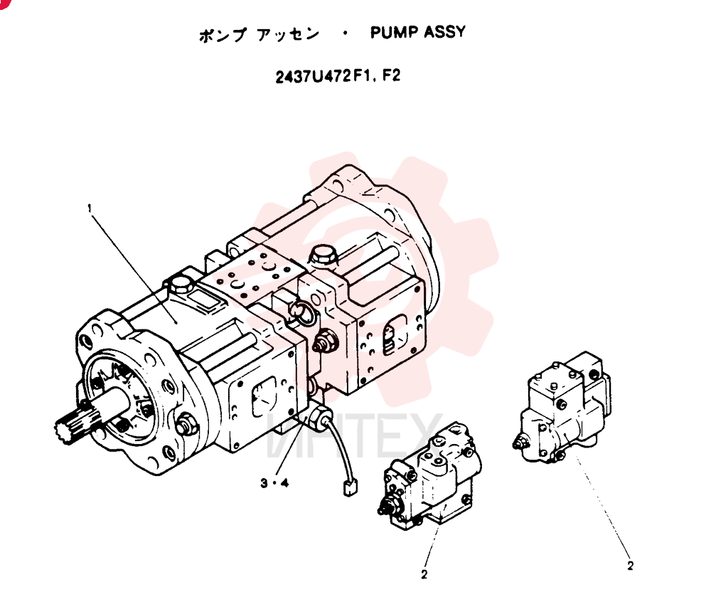 PUMP 2437U472F1