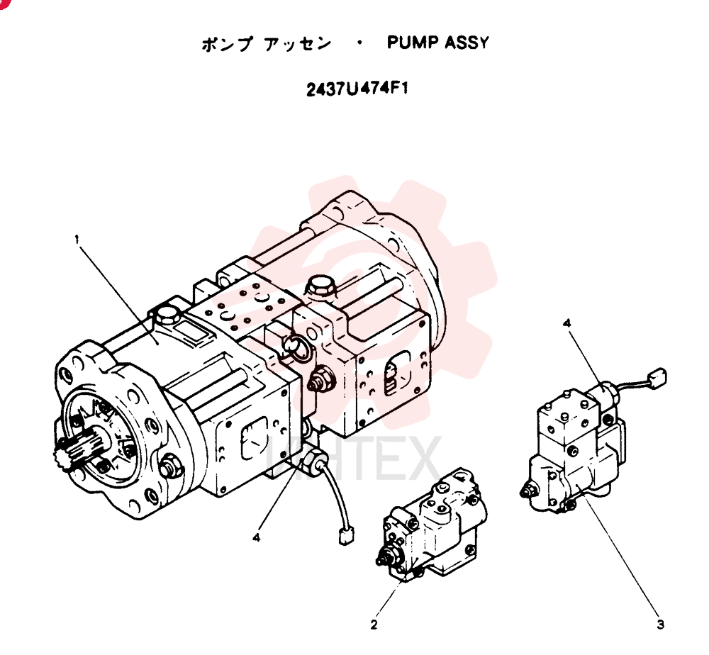 PUMP 2437U474F1