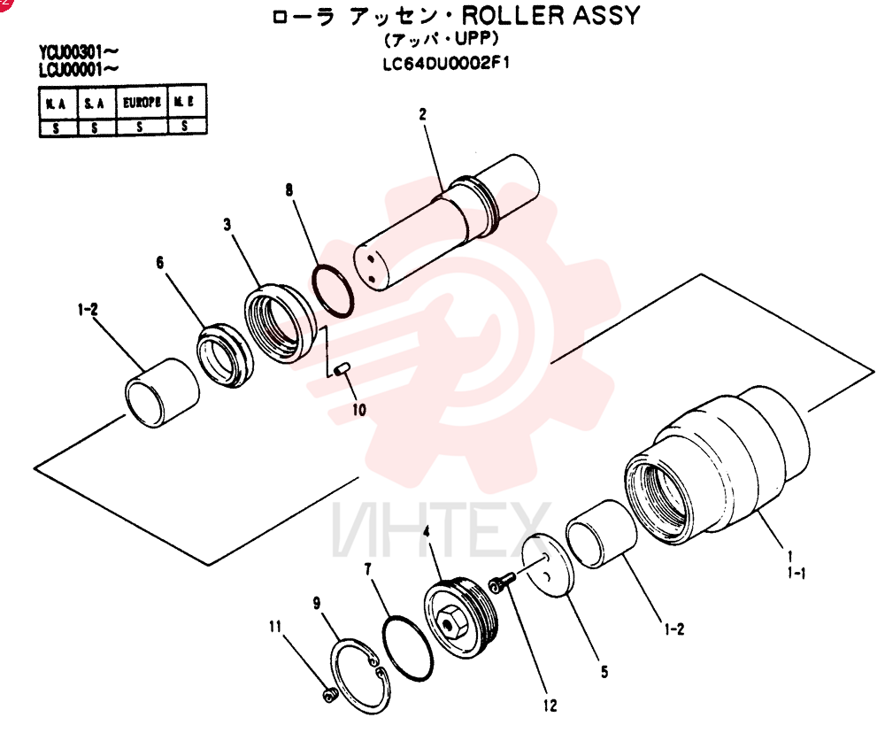 ROLLER LC64DU0002F1
