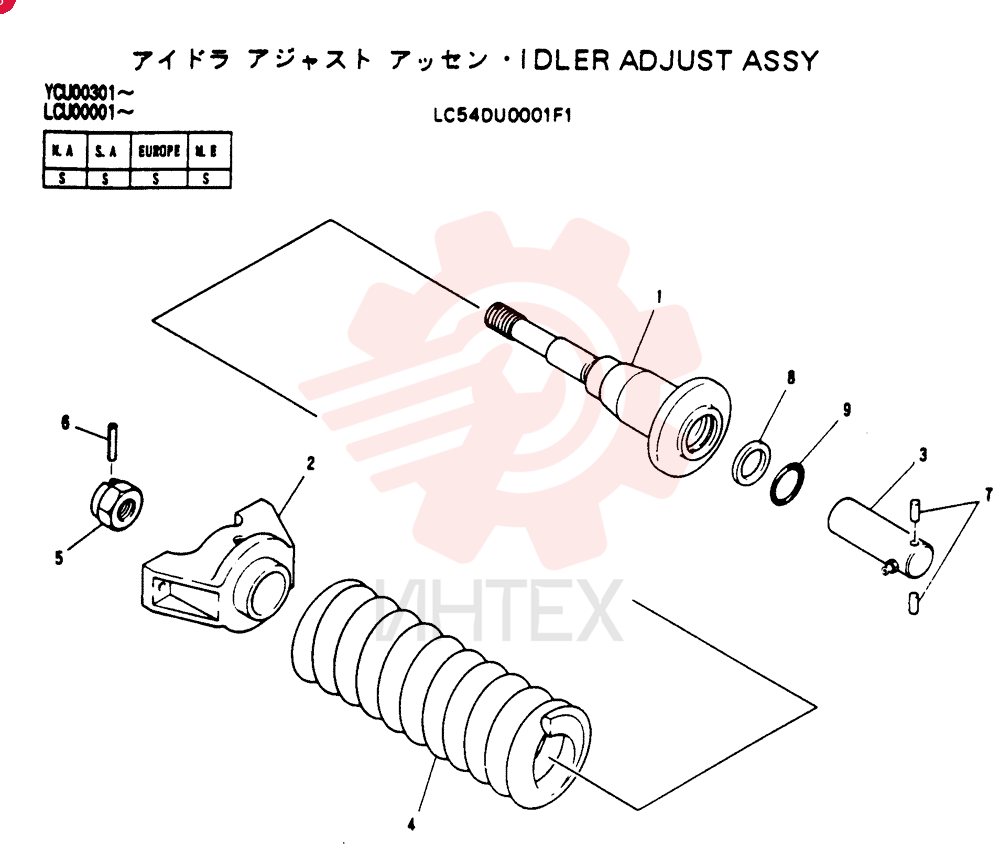 SPRING LC54DU0001F1
