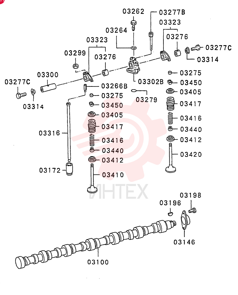 CAMSHAFT VAME051209