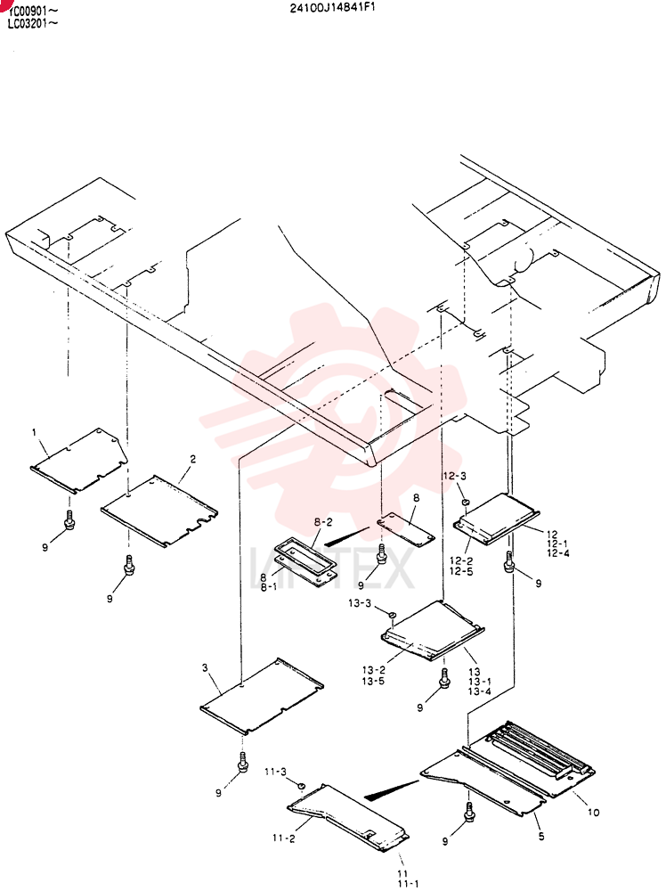 COVER ASSY, UNDER 24100J14841F1