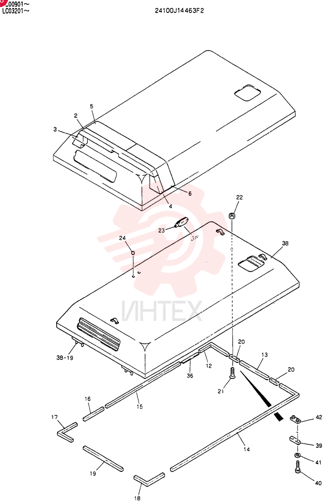 COVER ASSY 24100J14463F2