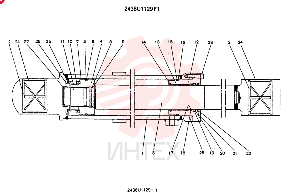 CYLINDER 2438U1129F1
