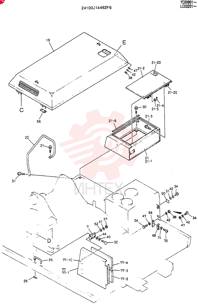 GUARD ASSY 24100J14462F6 (1)