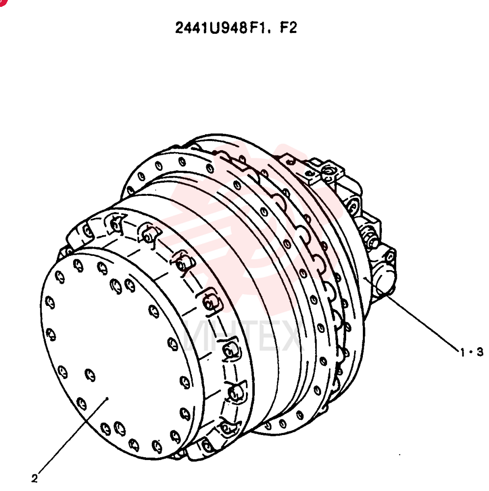 HYDRAULIC MOTOR 2441U948F1