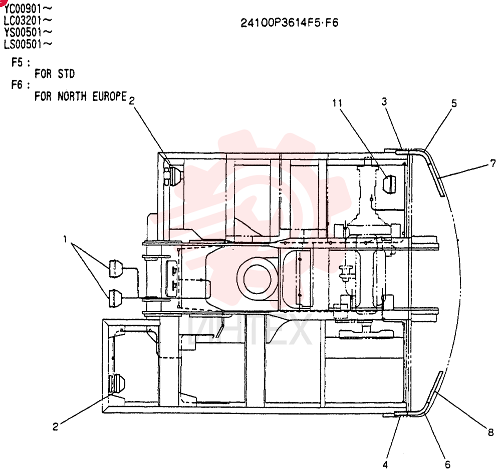 LAMP ASSY 24100P3614F5