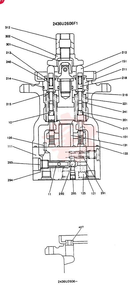 PILOT VALVE 2436U2606F1