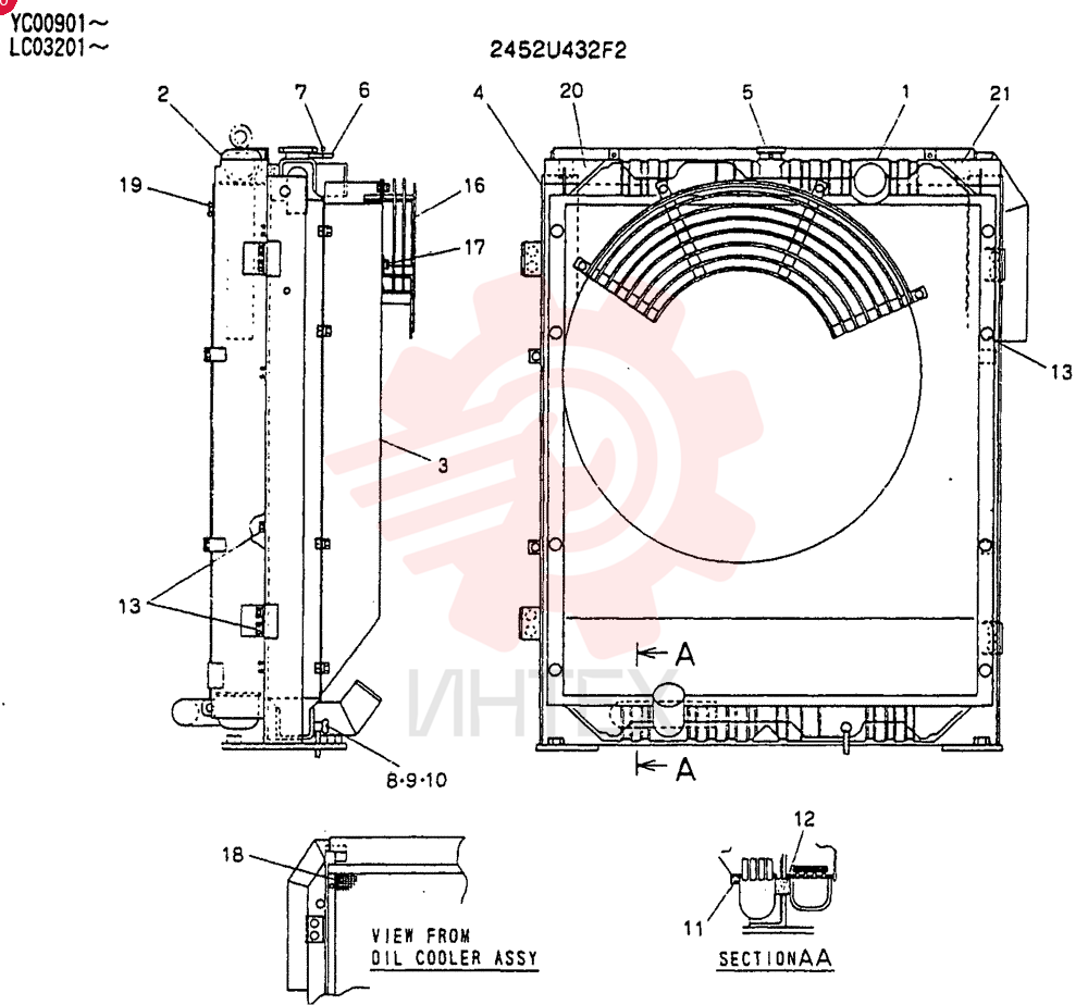 RADIATOR 2452U432F2