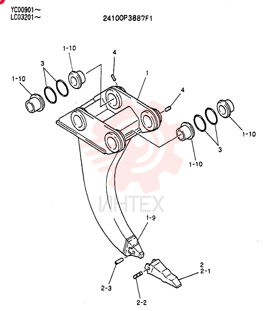 RIPPER ASSY 24100P3887F1