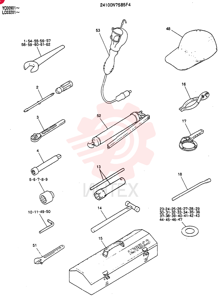 TOOL ASSY 24100N7585F4