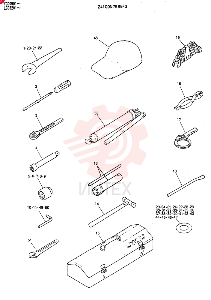 TOOL ASSY 24100N7585F3