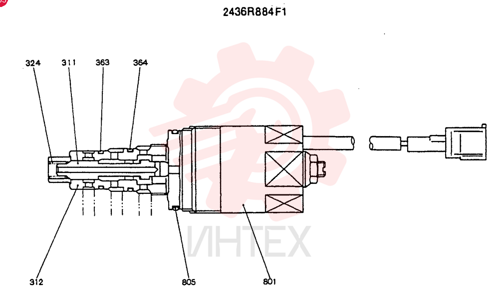 VALVE 2436R884F1