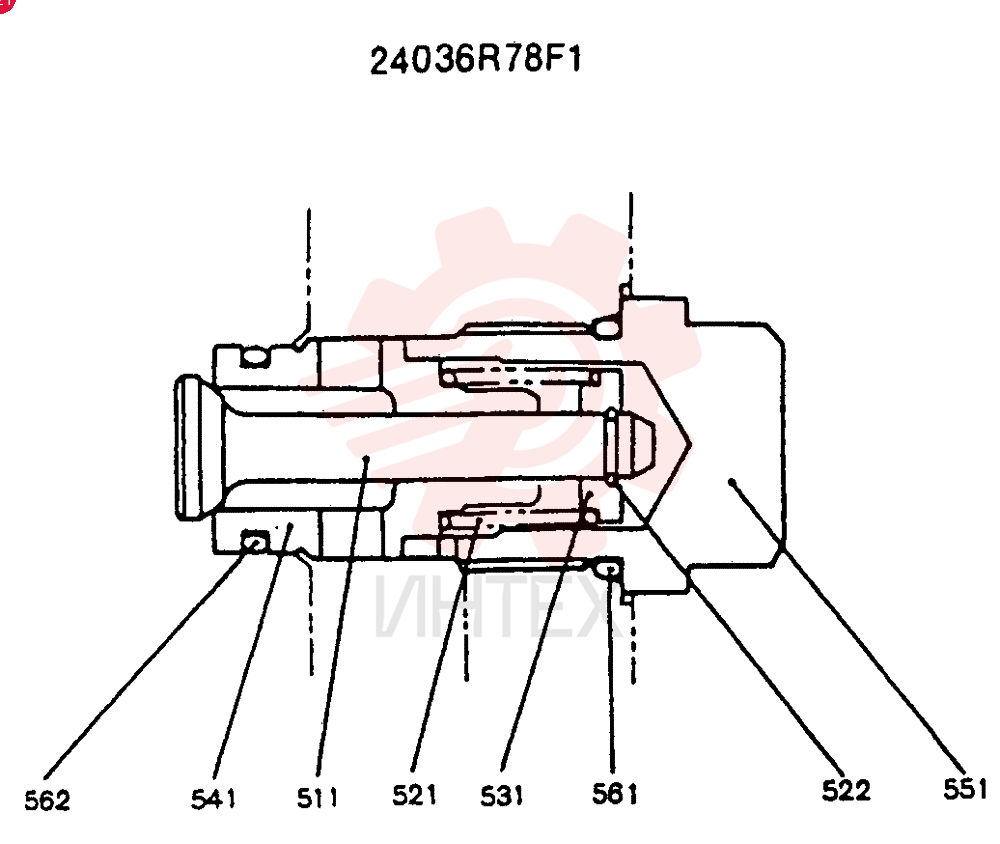 VALVE 24036R78F1