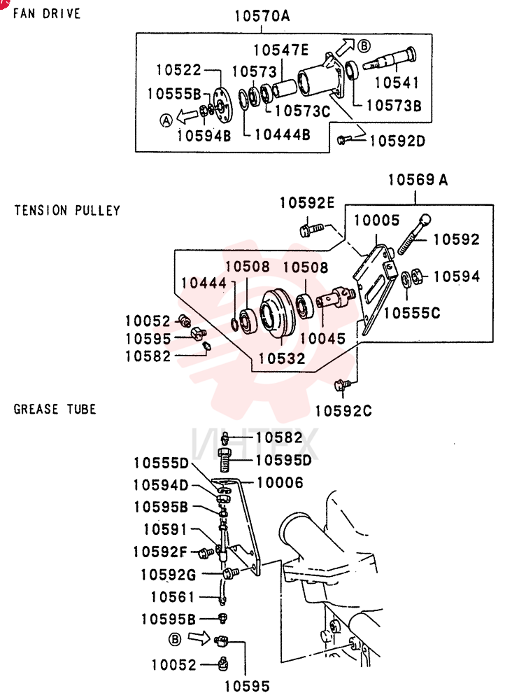 WATER PUMP VAME157543 (1)