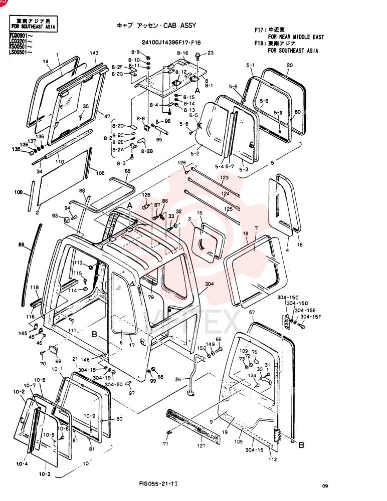 CAB ASSY 24100J14396F17