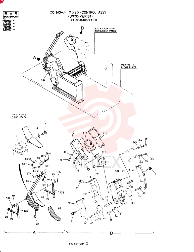 CONTROL ASSY, APPLICABLE: YC00901-00967 LC03201-03387
