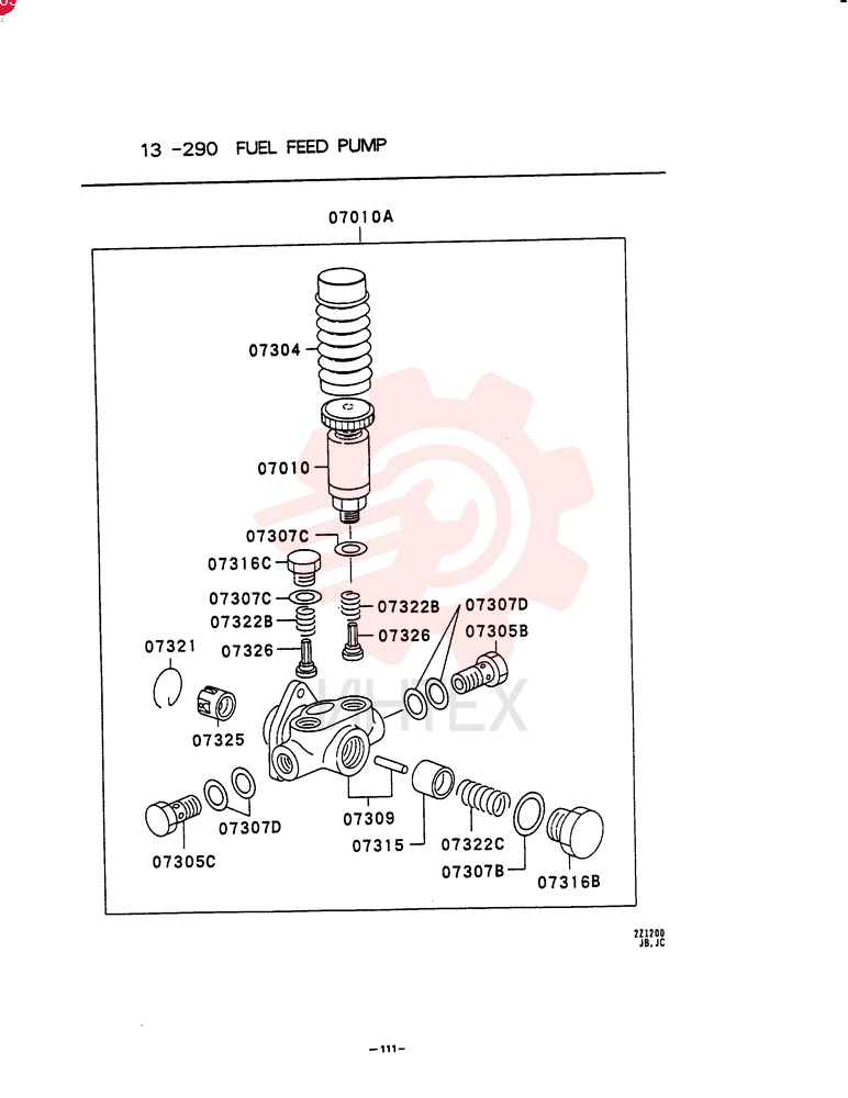 ENGINE OIL PUMP VAME705055