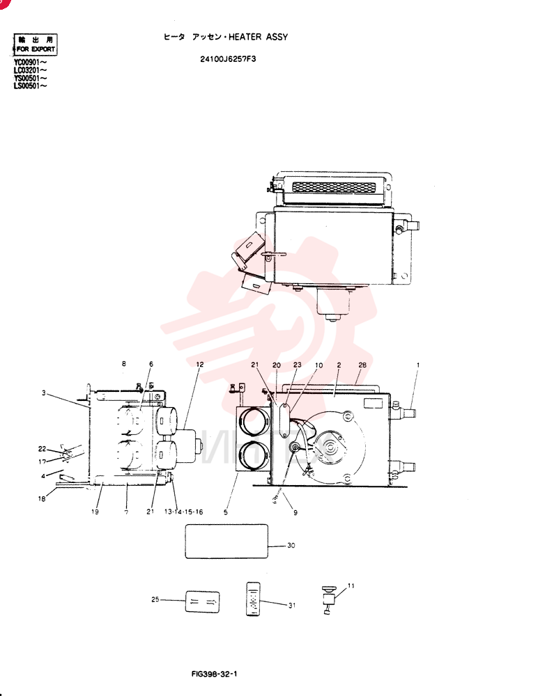 HEATER 24100J6257F3