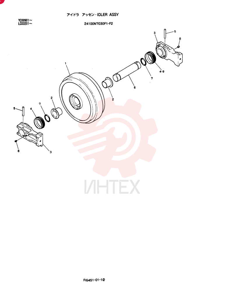 IDLER 24100N7030F1