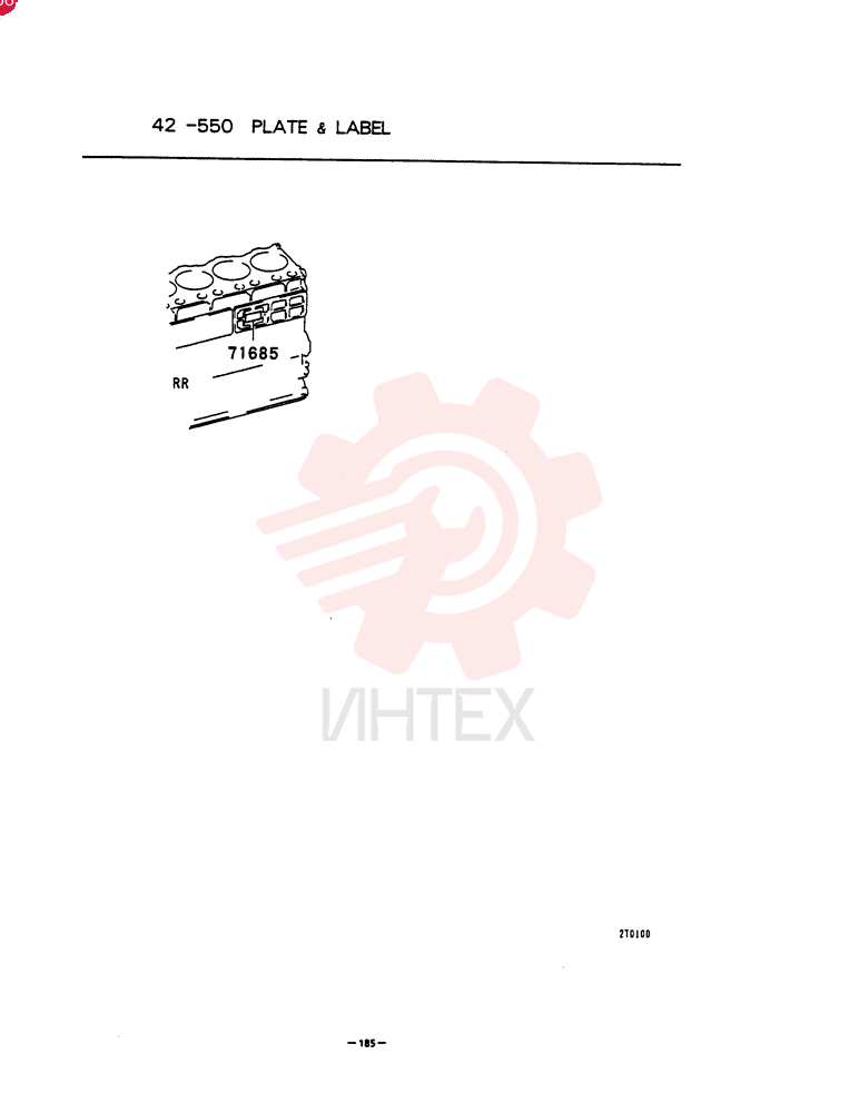 LABEL, ENG MAINTENANCE CAUTION, REMARKS: 1, MODEL TYPE: 9107.1-9308.3, REP: ALL