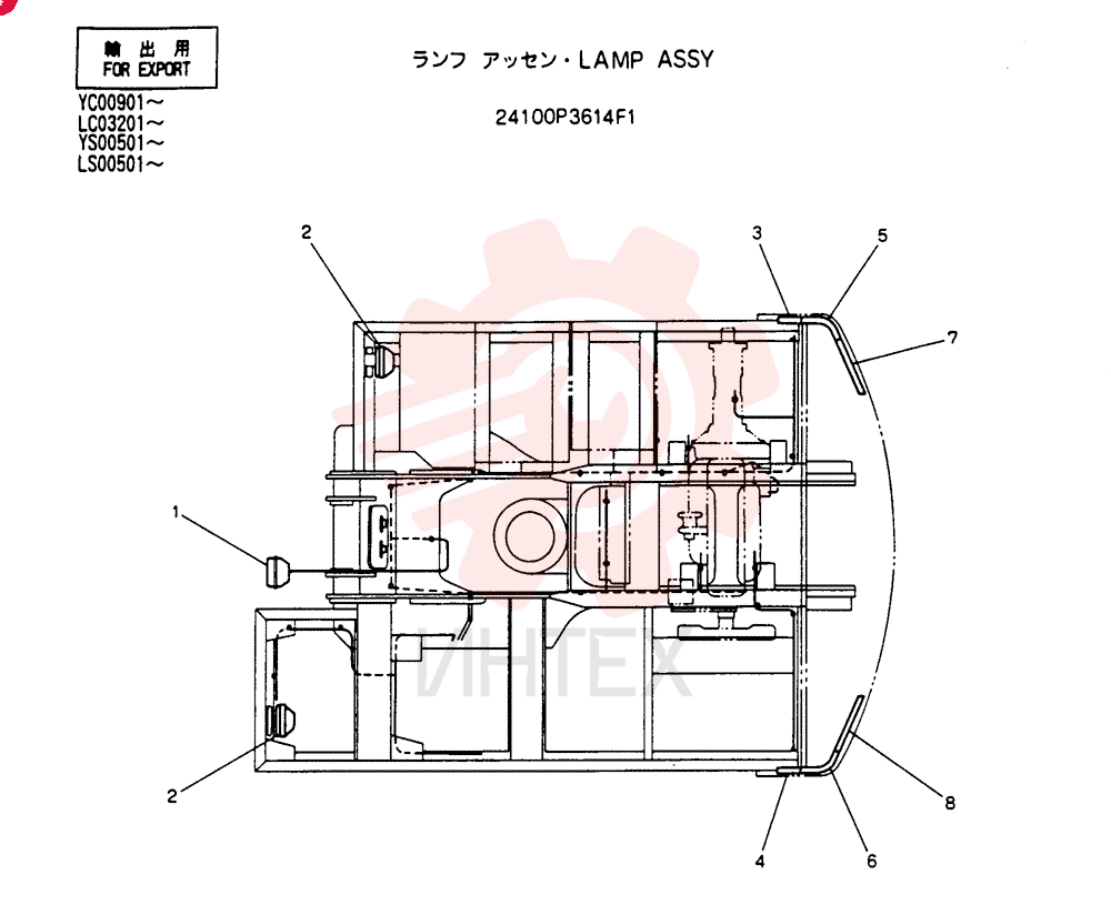 LAMP 24100P3614F1