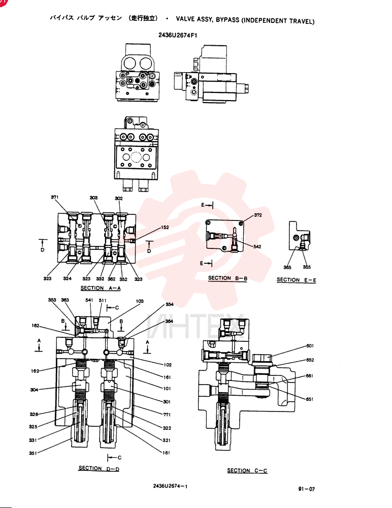 VALVE 2436U2674F1