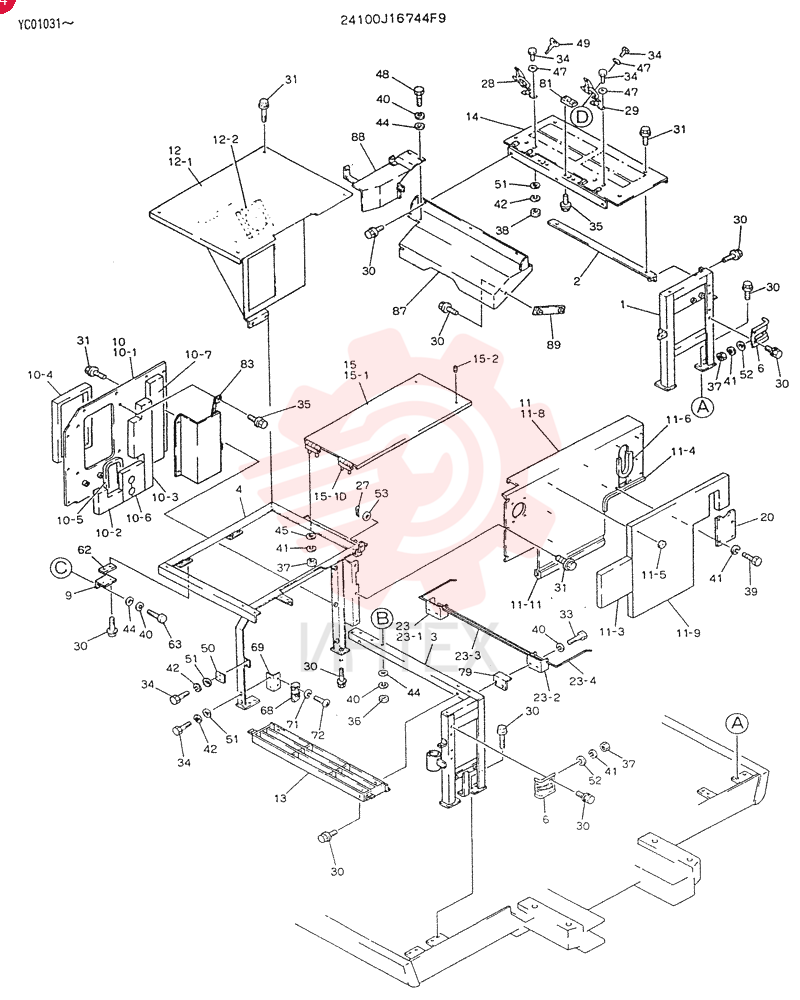 GUARD ASSY 24100J16744F9 (3)