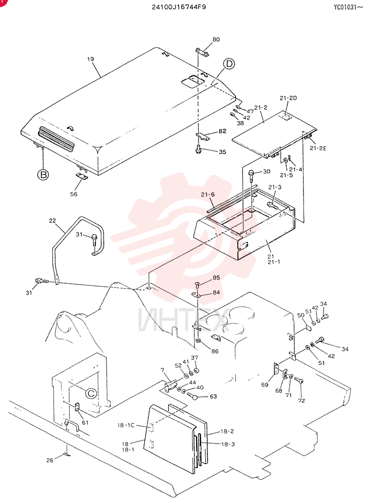 GUARD ASSY 24100J16744F9 (1)