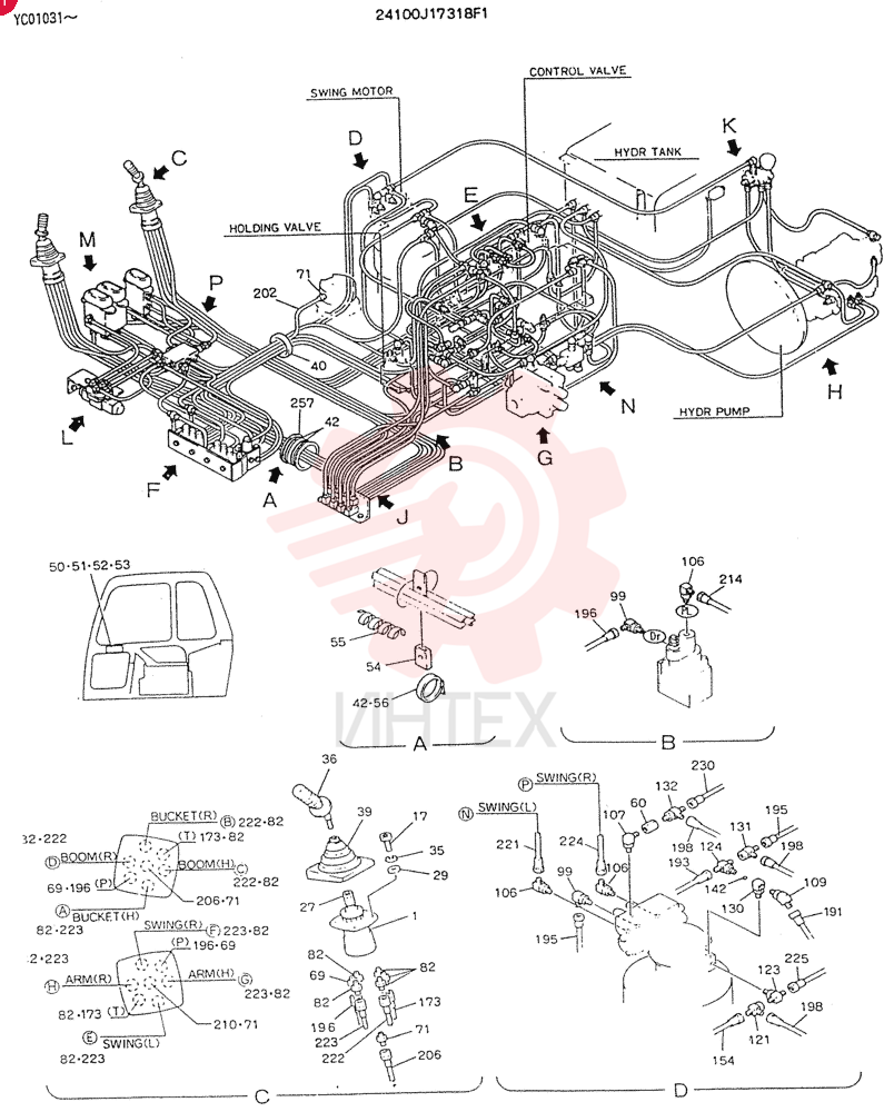 REMOTE-CONTROL, ASSY 24100J17318F1 (1)