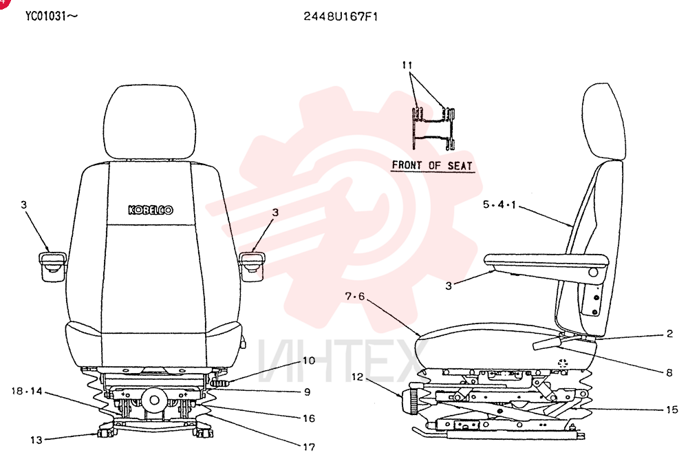 SEAT 2448U167F1