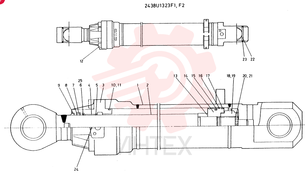 CYLINDER 2438U1323F1