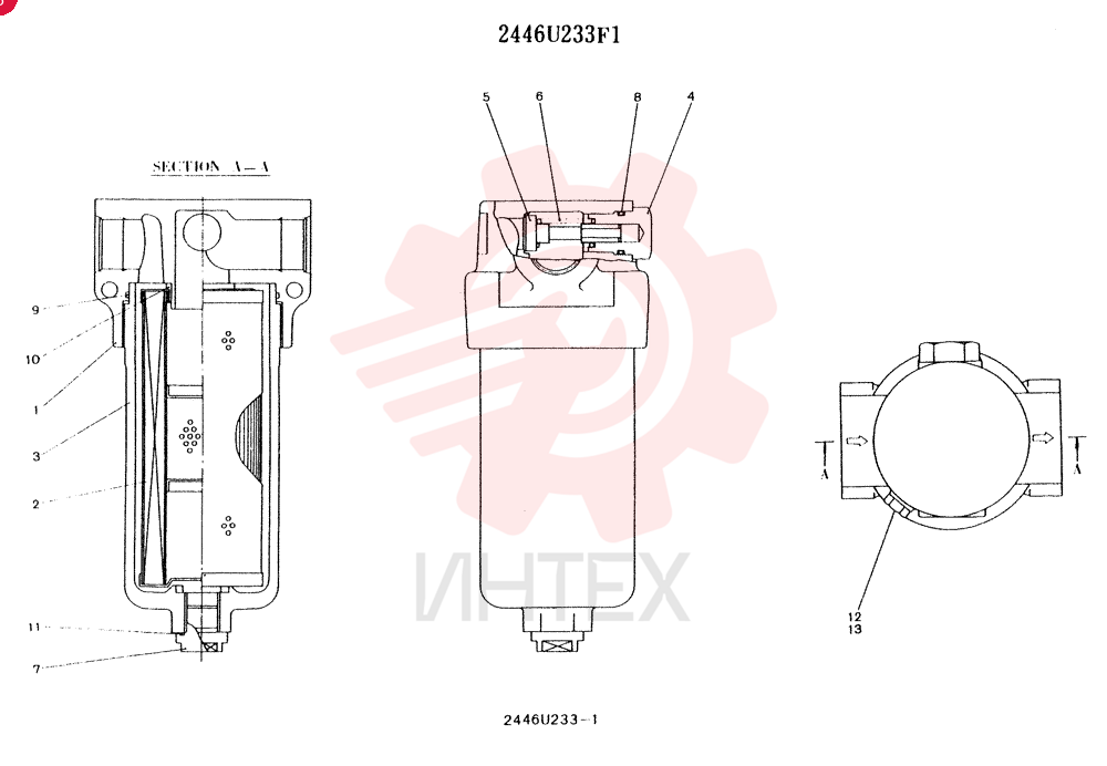 FILTER ASSY 2446U233F1