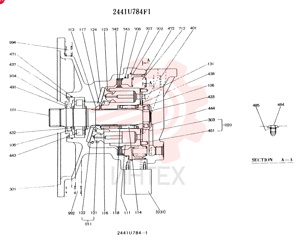 MOTOR 2441U784F1