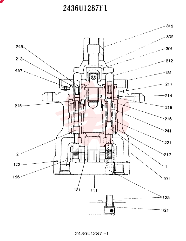 PILOT VALVE 2436U1287F1