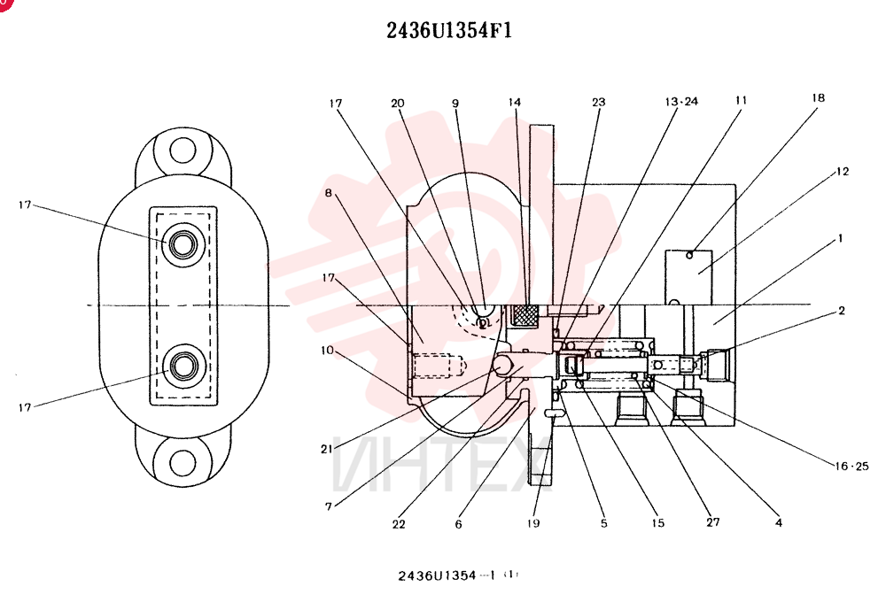 PILOT VALVE 2436U1354F1