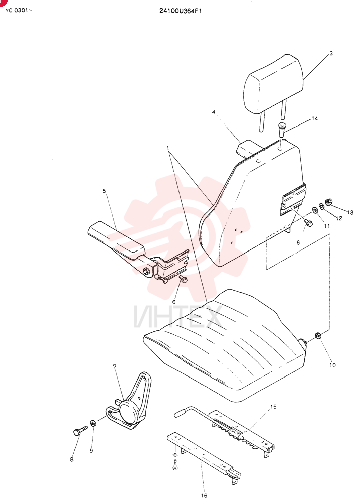 SEAT 24100U364F1