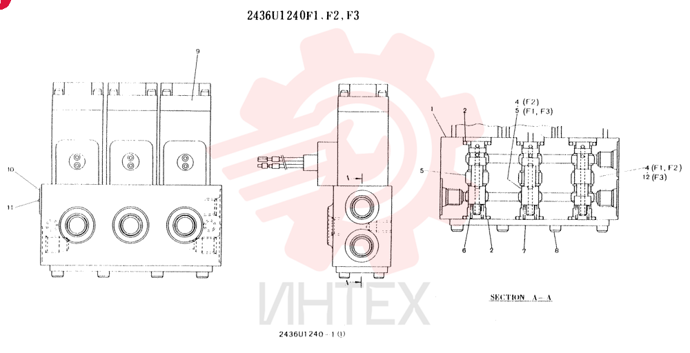 SOLENOID VALVE 2436U1240F1