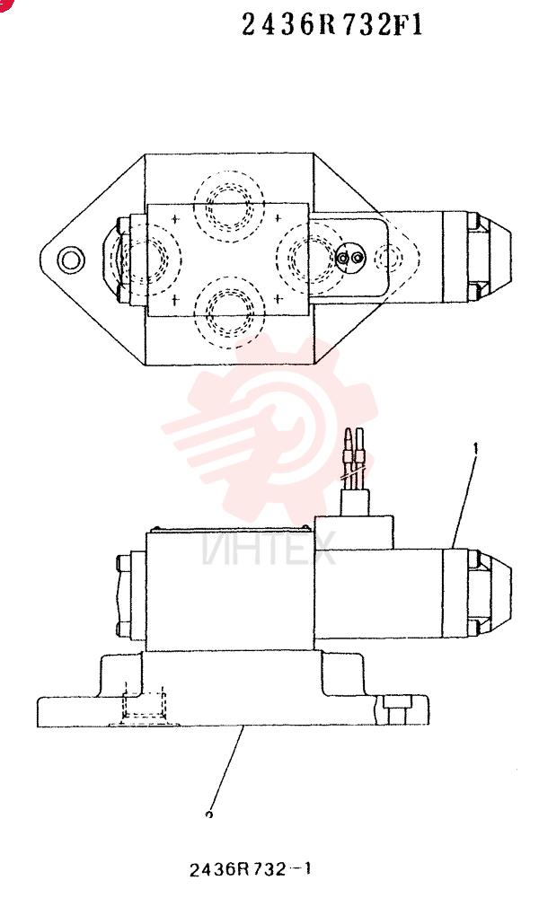 SOLENOID VALVE 2436R732F1