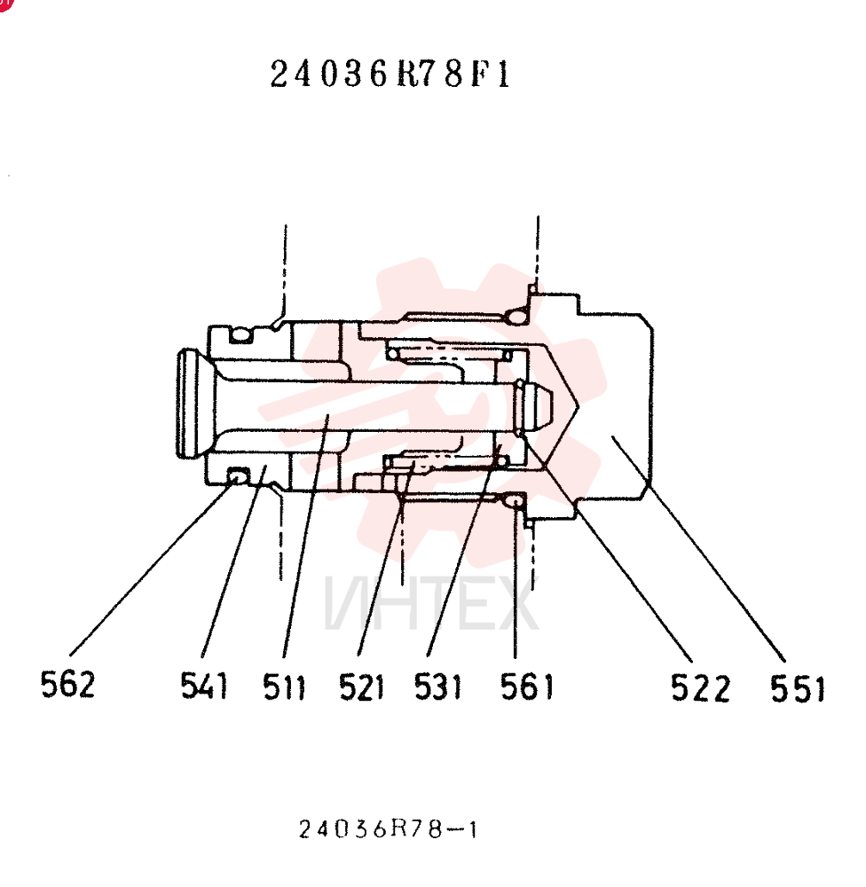 VALVE 24036R78F1