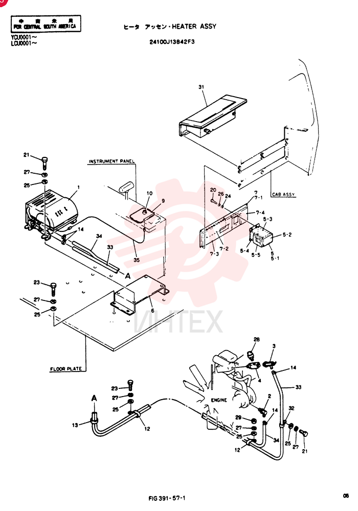 HEATER ASSY 24100J13842F3