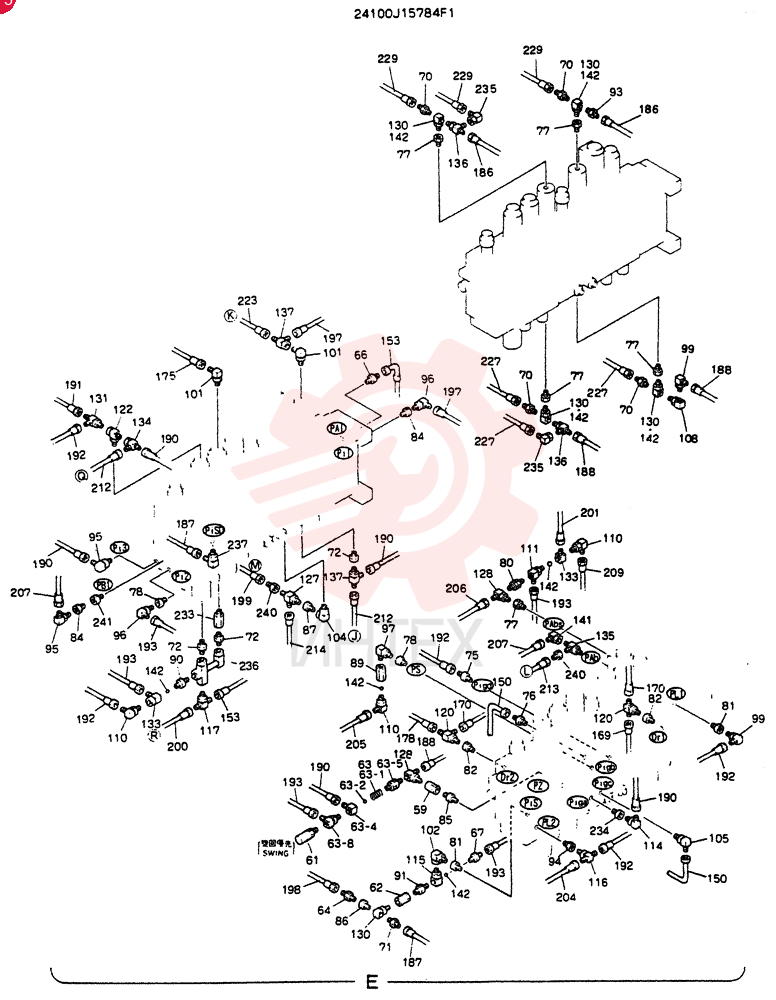 REMOTE-CONTROL ASSY 24100J15784F1 (4)