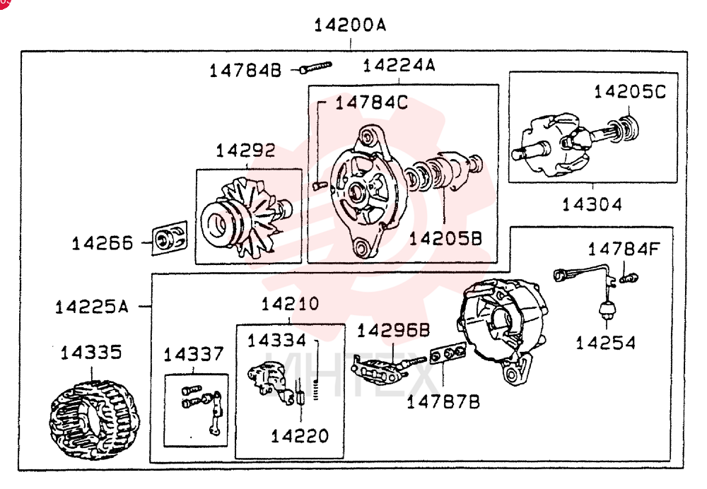 ALTERNATOR,24V, 30 Amp VAME049177 (2)