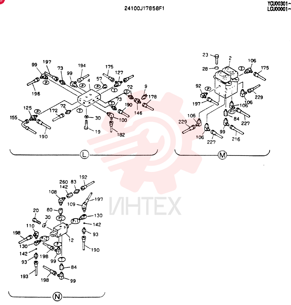 CONTROL LINES, REMOTE 24100J17858F1 (1)